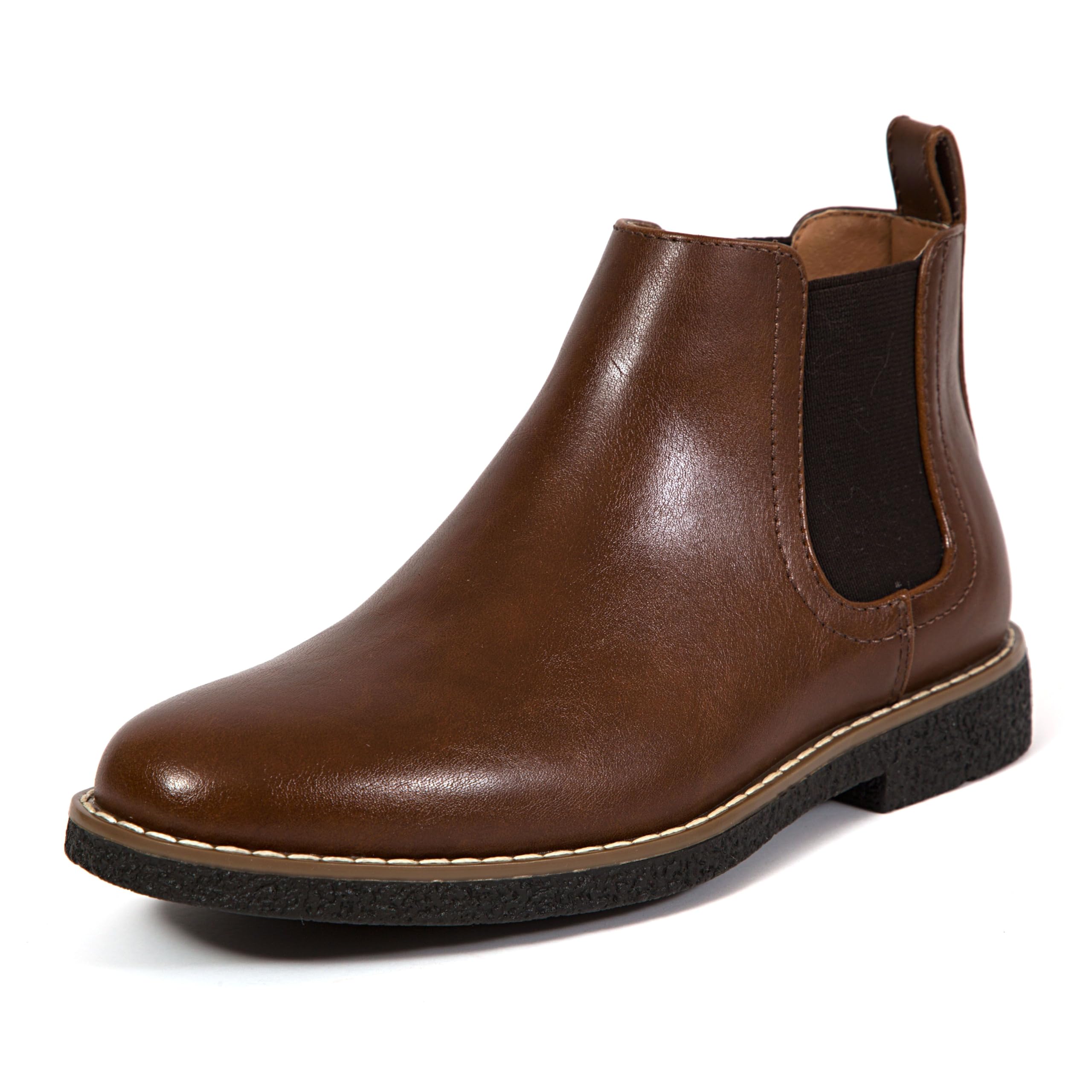 Deer Stags Boy's Zane Chelsea Boot, Brown, 11 Little Kid Image Deer Stags Boy's Zane Chelsea Boot, Brown, 11 Little Kid Image