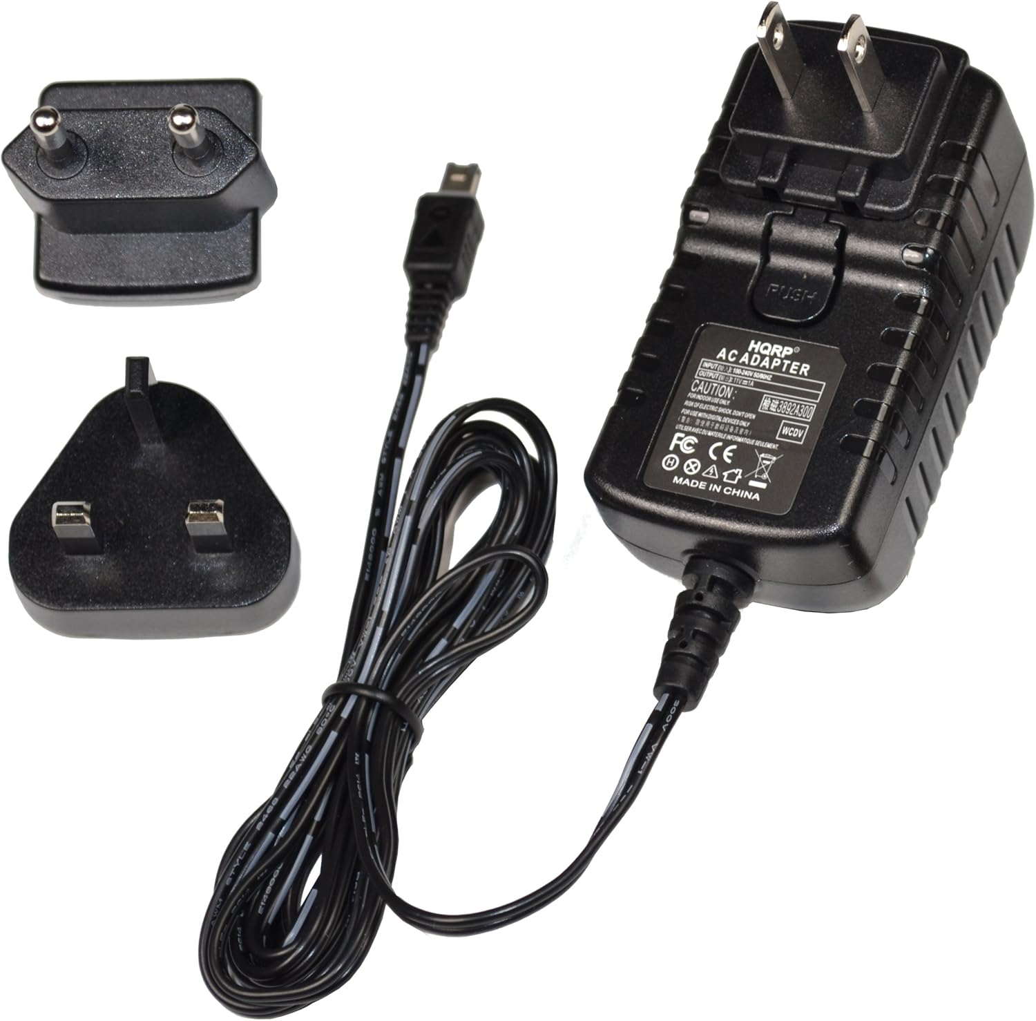 HQRP Wall AC Power Adapter for JVC GRD850 GRD850US GRD870 Camcorder (incl. USA