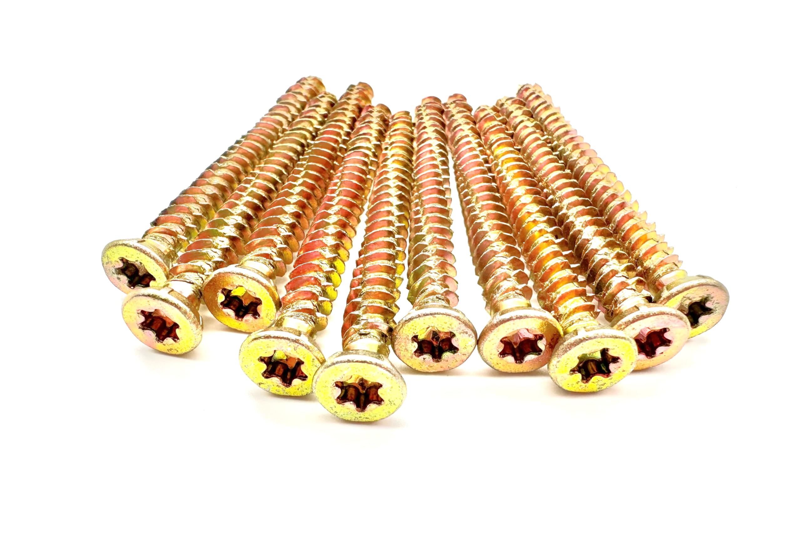 Concrete Screws (Pack of 10) Multi-Fix Countersunk 7.5mm TX Easy Drive (7.5 x 80mm)