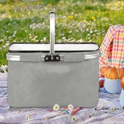 Market Basket Collapsible Large Reusable Shopping
