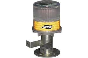 Aervoe Solar Strobe/Signal Light - Yellow