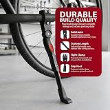 ZENO Bike Kickstand Height Adjustable 22-27 Inch Wheels Aluminum view 4