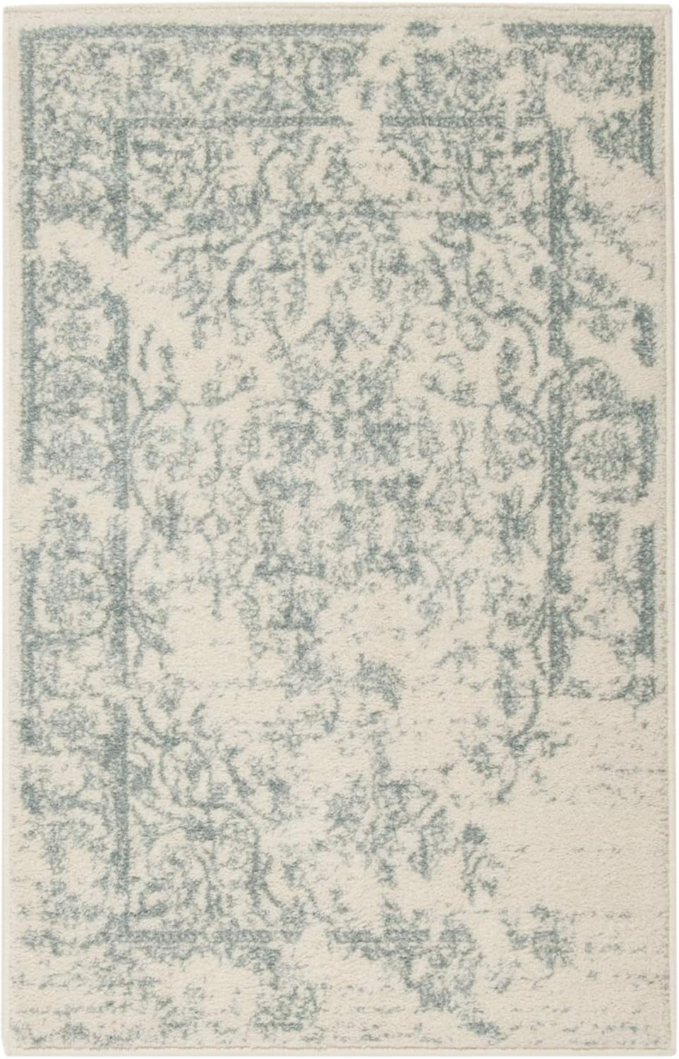 safavieh adirondack area rug on Amazon Com Safavieh Adirondack Collection Adr101s Oriental Distressed Non Shedding Stain Resistant Living Room Bedroom Accent Rug 2 6 X 4 Ivory Slate Furniture Decor