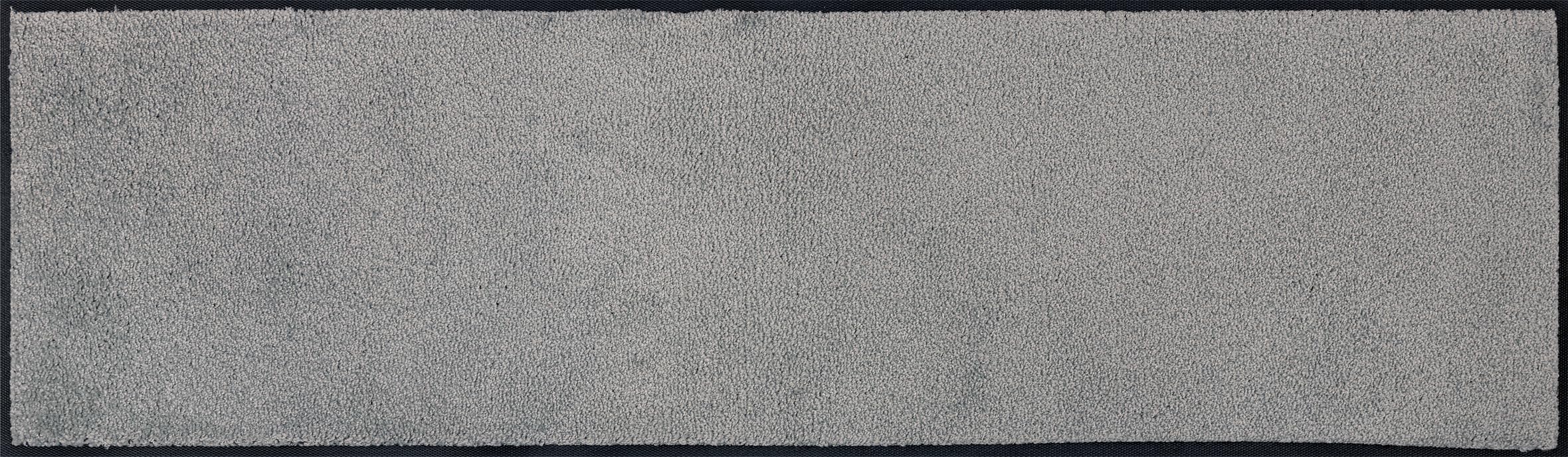 Kleen-Tex wash+dry doormat, Cool Grey 35x120cm, inside and outside, washable, grey