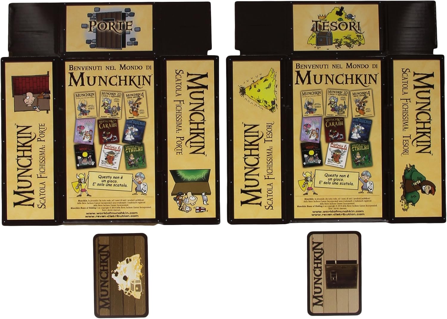 Raven Cuervo - Cajas de Munchkin Accesorios Muy Cool: Amazon.es: Juguetes y juegos