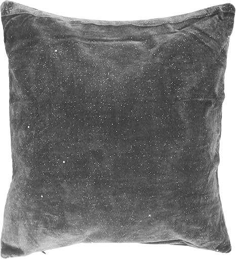 Amazon Co Jp パナシェ Panache お部屋のおしゃれなアクセントに エレクトラ フォーベロア クッションカバー カバーのみ 43cm X 43cm シルバー ホーム キッチン