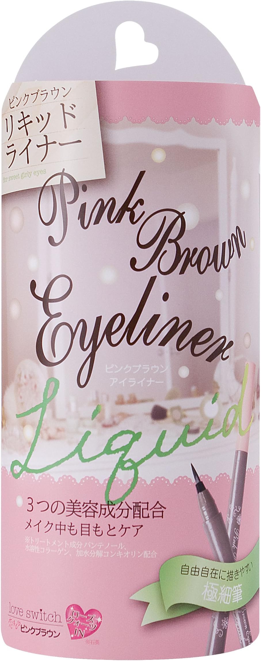 Love Switch / Liquid Eyeliner N (Pink Brown)