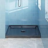 Casaphoria 36" x 36" Shower Base Pan with 3.5" Center Drain Hole,Shower Pan Five-Layer Acrylic + ABS Processing, Non-Slip Sho
