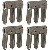 MTD 719-0329 Flail Blade 4-Pack | Fits Troy-Bilt Yard-Machines CSV070 315 CS45M3 950 CSV060 CSV020