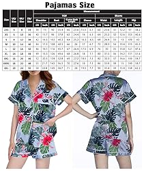 WJing Yi Jia Womens Pajama Sets XS-4XL Silk Satin