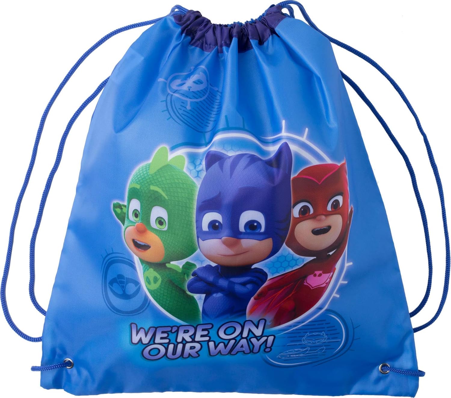 PJ Masks Drawstring Bag Travel Gym Drawstring Backpack