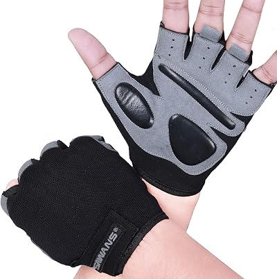 SAWANS Gym Gloves Training Weight Lifting Gloves Men Women Wrist Support M