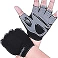 SAWANS Fitness Workout Gloves Gym Weight Lifting Gloves for Men Women Breathable Gymnasium Wrist Support Padded Deadlifts Exercise Training Pull Ups
