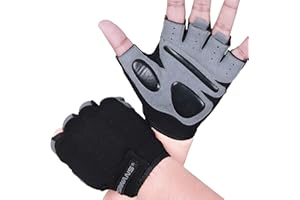 SAWANS Fitness Workout Gloves Gym Weight Lifting Gloves for Men Women Breathable Gymnasium Wrist Support Padded Deadlifts Exercise Training Pull Ups