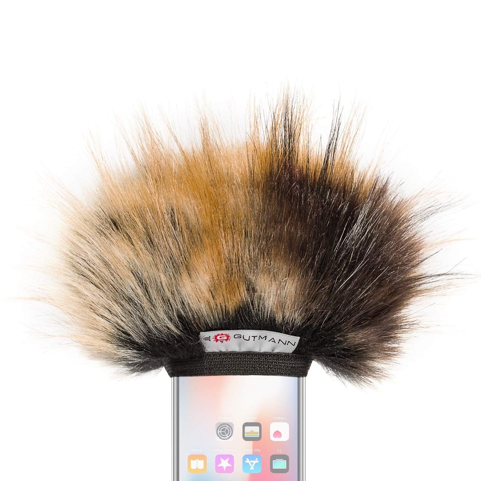Gutmann Fur Microphone Windshield Windscreen for Apple iPhone 11/11 Pro / 11 Pro Max/X/XS/XS MAX/XR Special Model TIGER (Limited Edition)