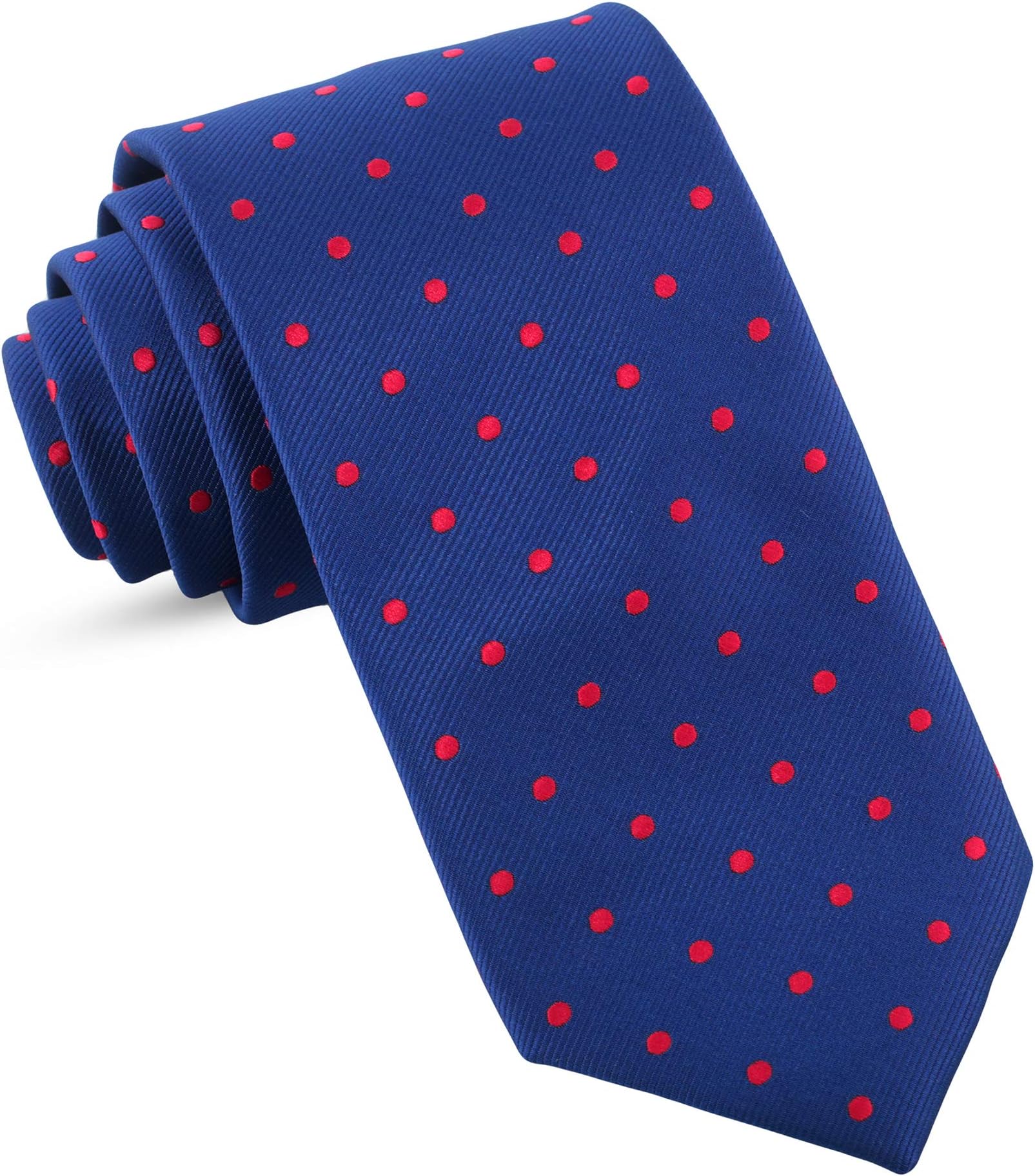 Luther Pike Seattle Handmade Ties For Men: Woven Tie Mens Ties: Standard & Thin Mens ties, Solid Color & Dots Neckties