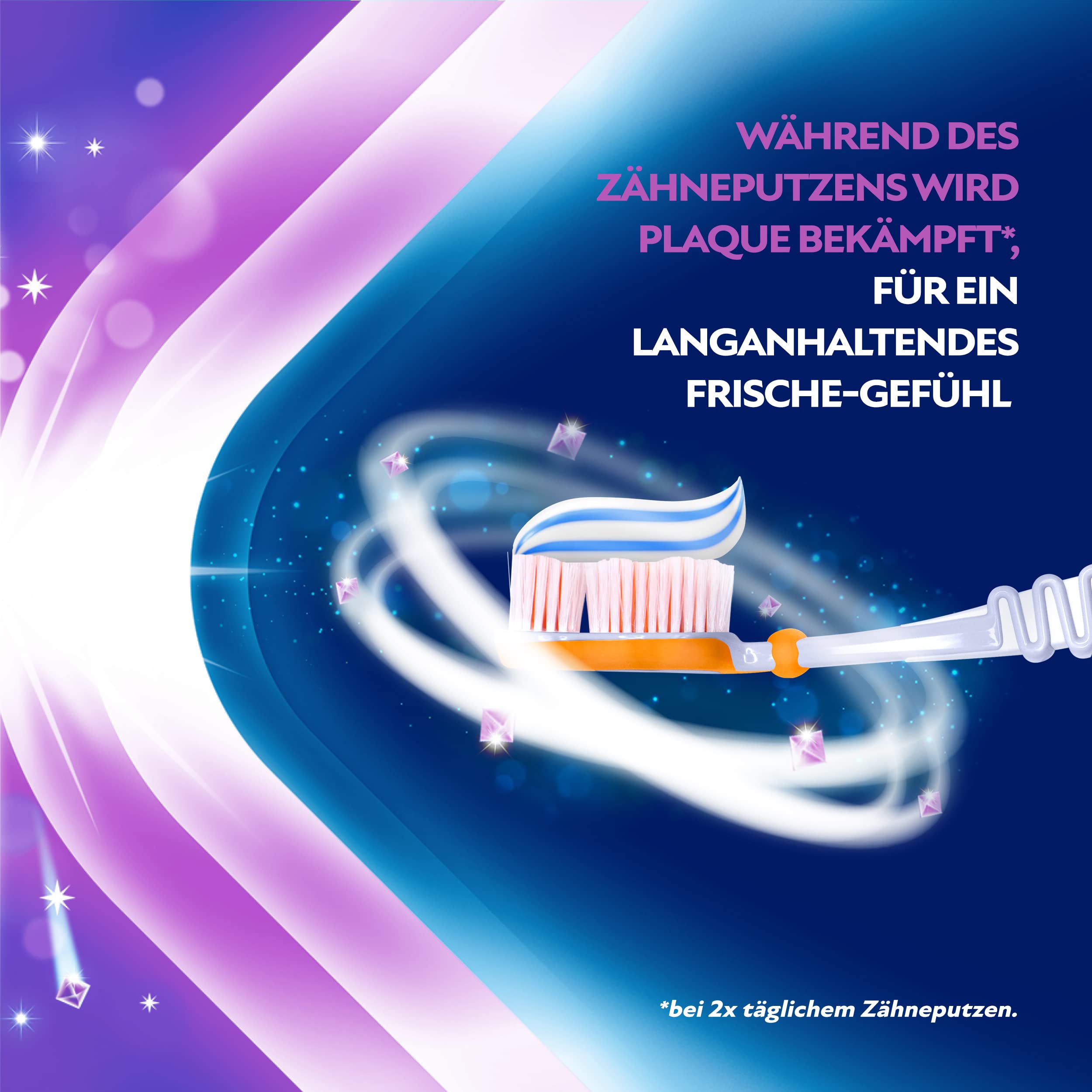 Odol-med3 Extreme Clean, Zahnpasta, mit doppelter Reinigungsleistung an schwer erreichbaren Stellen*, 75ml, Zahncreme 7
