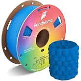 Polymaker Panchroma Matte PLA Filament 1.75mm, 1kg, Sapphire Blue | High Speed 3D Printing Filament Fits for Most FDM 3D Printers, Smooth Finish &amp; Hide Layer Lines, Accuracy +/- 0.02mm