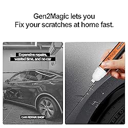 Gen2Magic Magnetic Gray Metallic Touch Up Paint Pen