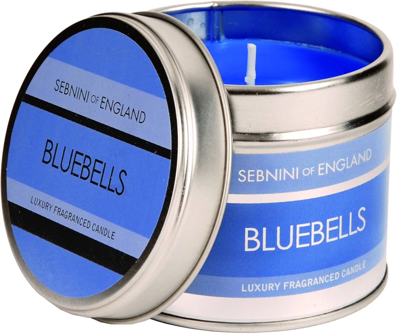 Sebnini Of England BLUEBELLS Luxury Fragranced Candle Amazon.co.uk