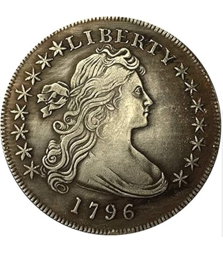 Rare Seated Liberty Dollar Coin Set 1840-1872 - 33pc Silver Color Restrike Collection, US Antique Coins