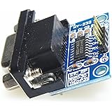 uxcell&reg; MAX232CSE Transfer Chip RS232 To TTL Converter Module COM Serial Board