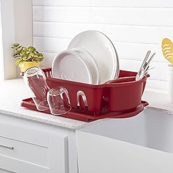 Sterilite 2 Piece Sink Set, With Drainboard for