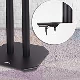 Duronic SPS1022 Floor Speaker Stand Pair Hifi Bluetooth Loudspeaker 60cm Medium view 4