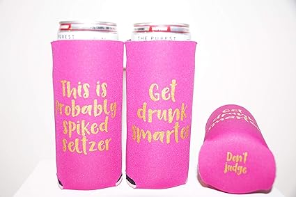 white claw koozie amazon