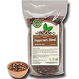 Four Peppercorns Blend | 12oz Reseable Bag, Bulk | 100% Natural Mixed, Premium Grade, Freshly Packed, Whole Black, Pink, Gree