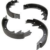 BOSCH BS228 Blue Drum Brake Shoe Set - Front|Rear (Application Dependent) | Compatible with Select 1951-78 Chevrolet, Ford, GMC,Jeep, Mercury, Nash, Oldsmobile, Pontiac