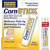 CornStick Corn and Callus Remover, 0.2 Oz | Maximum Strength - 40% Salicylic Acid
