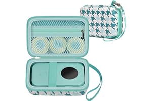 PAIYULE Labels Printer Case Compatible with COLORWING D30 Bluetooth Wireless Portable Labeling Printer Also for Phomemo D30 D35 for Memoking Mini Thermal Printing Sticker Storage Holder