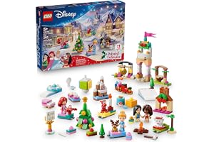 LEGO Disney Princess Advent Calendar 2026 43298 | Christmas Advent Calendar for Kids 2026, 4 Disney Microdolls, Building Toy,