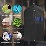 WAORZMK Garment Bags 5Pcs 24x40in Breathable Dustproof with Window view 4
