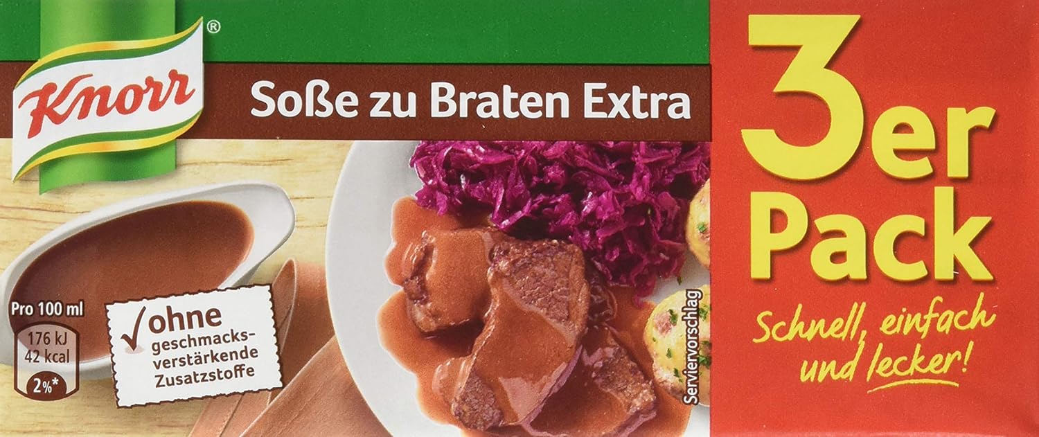 Knorr Sauce zu Braten Extra Packung, 15er Pack (15 x 750 ml) Amazon.de
