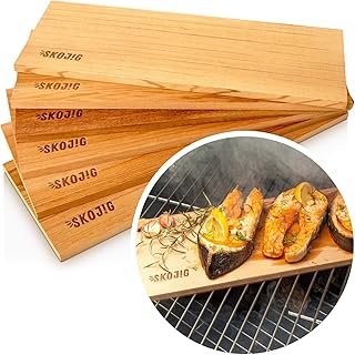 3er Pack Räucherbretter aus kanadischen Zedernholz | ca. 37x14x1cm Grillbretter bw. BBQ-Bretter ideal für Fisch Gemüse Fleisch | Räucherplanken für mehr Aroma & echtes Geschmackserlebnis