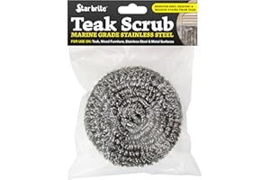 Star brite Magic Teak Scrub - Marine Grade Steel Wool Teak Scrubber (088450)
