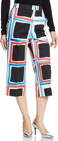 Amazon ダブルスタンダードクロージング Sov オリジナル柄クロップ丈パンツ レディース ロングパンツ 通販