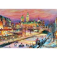 Ravensburger Ottawa Winterlude Festival 1000 Piece Jigsaw Puzzle for Adults - 12000687 - Handcrafted Tooling, Made in Germany