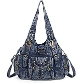 Angel Kiss Purses for Women Soft PU Leather Large Hobo Bags for Women Shoulder Bag | Soft, PU Leather, Large, Soft, PU Leather, Large