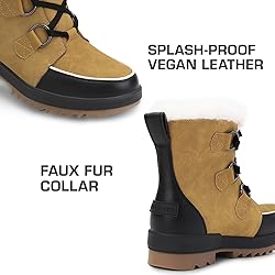 DREAM PAIRS Ankle Winter Boots for Women Snow Boots