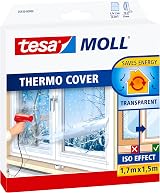 tesa tesamoll Thermo Cover Window Insulation Film 1.7 m x 1.5 m