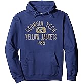 Georgia Tech Yellow Jackets 1885 Vintage Officially Licensed Pullover Hoodie