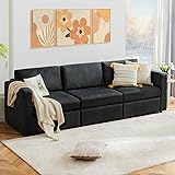 Sweetcrispy Convertible Sectional Couch Sofa Bed