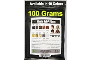 (Black) - Hair Building Fibres 100 Grammes (100ml) Minute Hair Refill Hair Loss Concealer That You Can Use for Your Bottles F