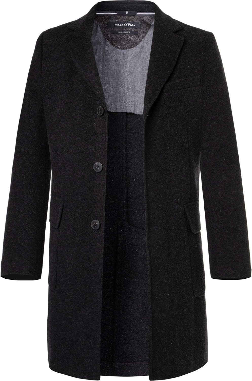 Marc O'Polo Herren Mantel Warme Jacke Uni & Uninah, Größe 54, Farbe