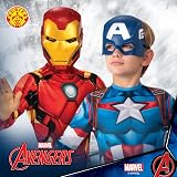 Rubies Captain America Deluxe Kids Fancy Dress 9-10 Years Multicolour view 4
