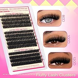 Lash Clusters Kit Thick Lash Extension Kit D Volume
