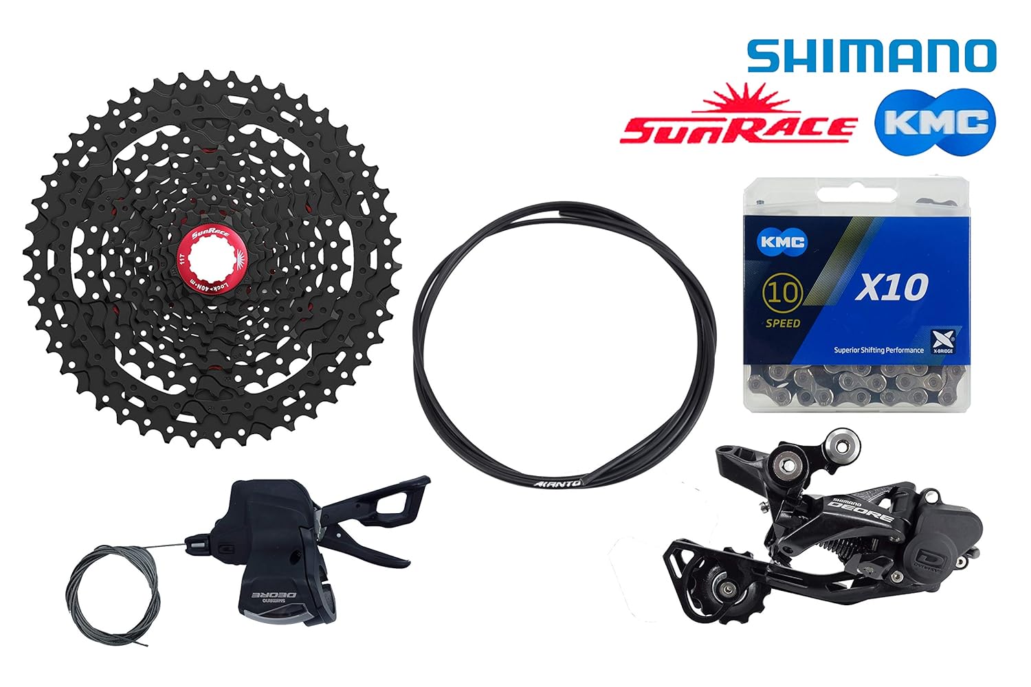 groupset alivio 10 speed
